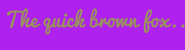 Image with Font Color 9B9060 and Background Color AE21EE